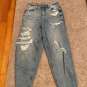 American eagle 00 short relaxed mom jeans